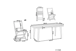 Matsalsset Paraggi 6-Sits