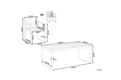 Matsalsset Sassari II 8-Sits