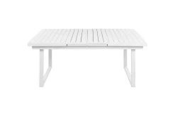 Matsalsset Valcanetto/Cosoleto Vit/Beige/Silver, 8-Sits
