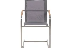 Matsalsset Valcanetto/Cosoleto Vit/Grå/Silver, 6-Sits