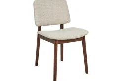 Matsalsstol Blane set om 2 Ljus Trä-Beige