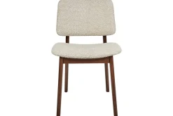 Matsalsstol Blane set om 2 Ljus Trä-Beige