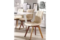 Matstol 2 st beige CALGARY