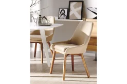 Matstol 2 st beige MELFORT