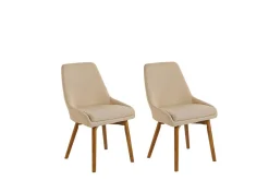 Matstol 2 st beige MELFORT
