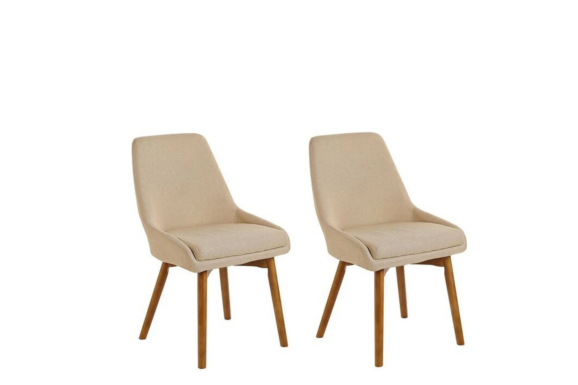 Matstol 2 st beige MELFORT