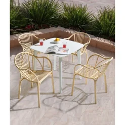 Matstol Andora 4-pack