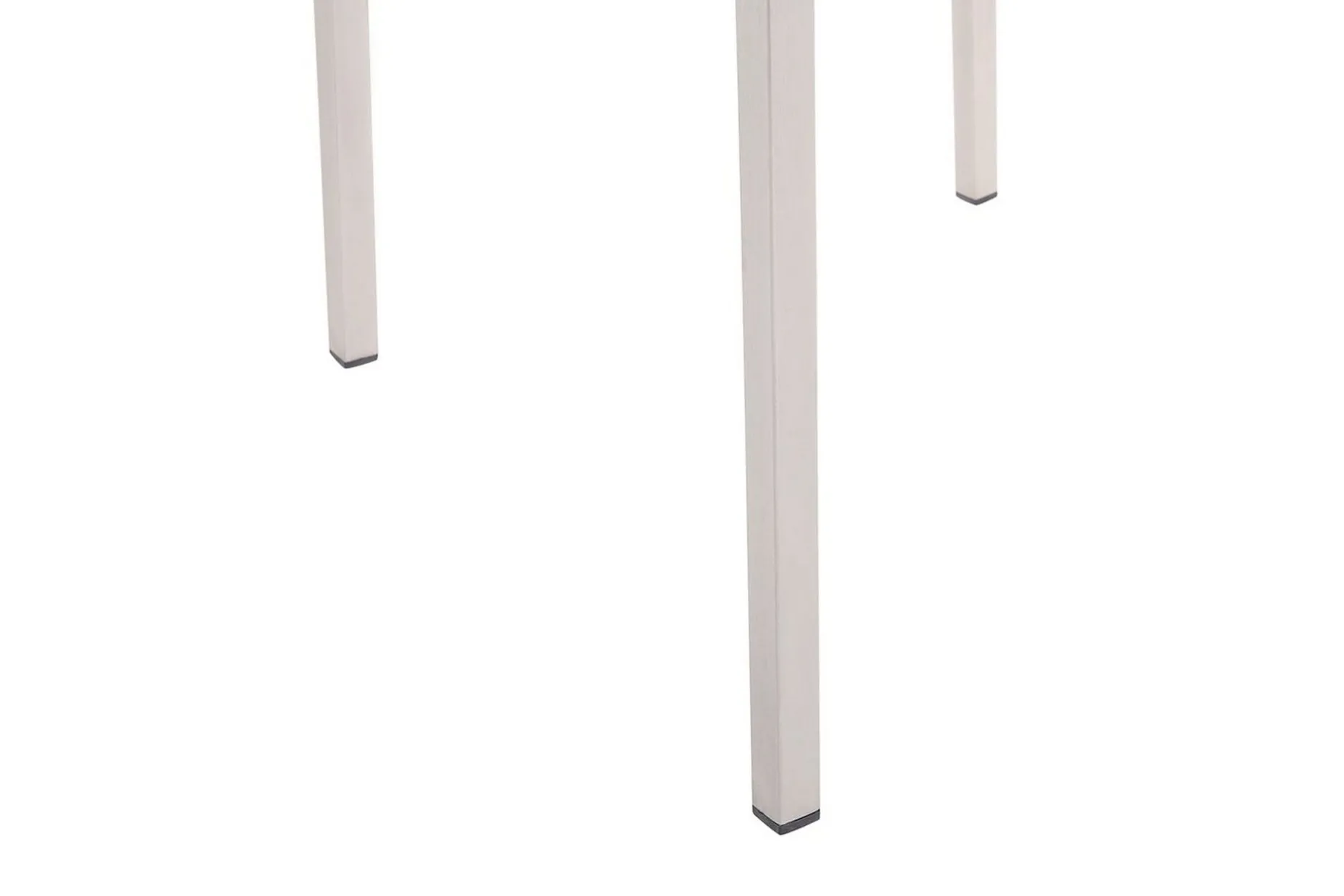 Matstol Grosseto set om 6 Svart/Silver