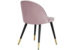 Matstol utan armstöd Venture Home Valeri Matstol Black||Pink