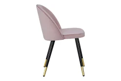 Matstol utan armstöd Venture Home Valeri Matstol Black||Pink