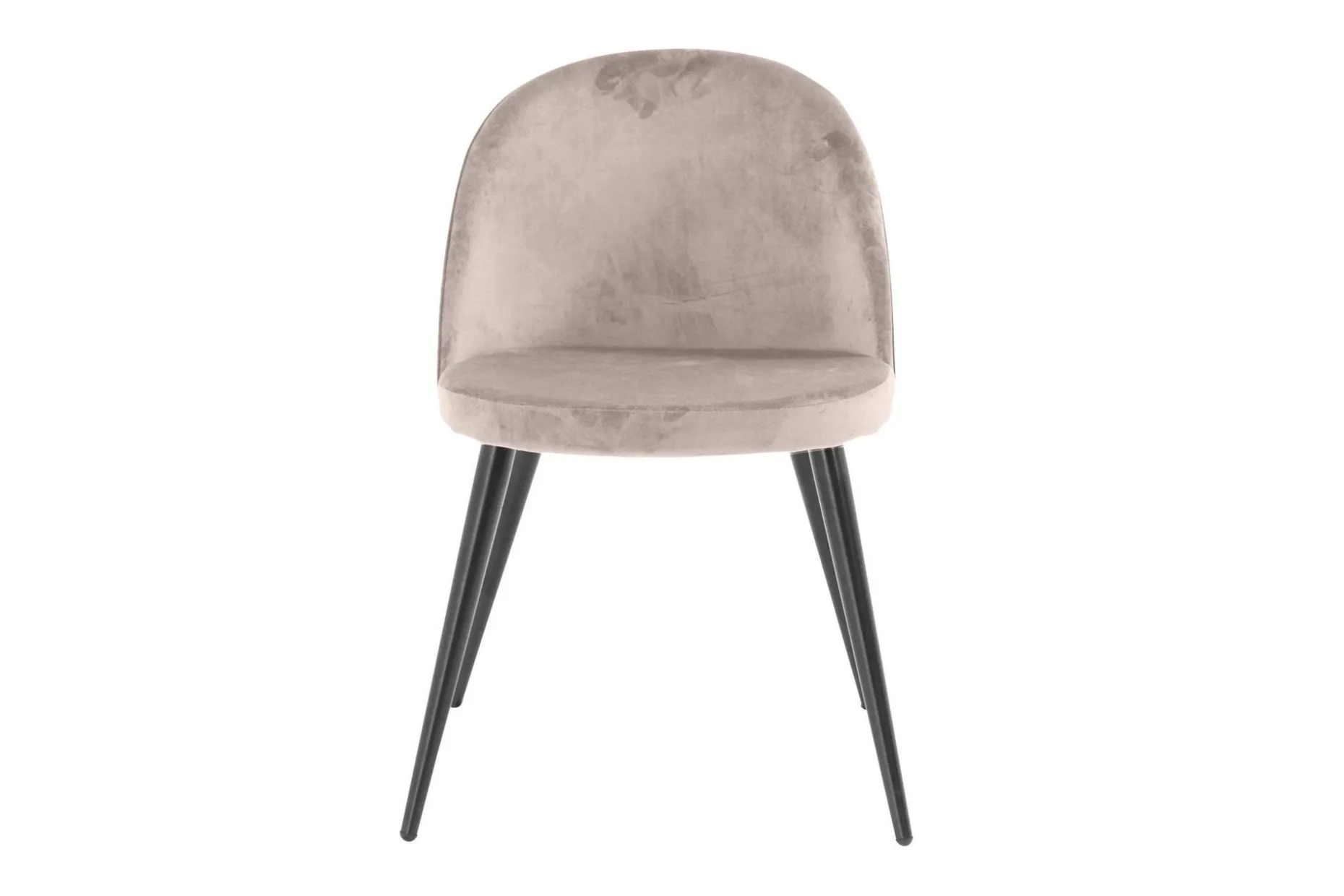 Matstol utan armstöd Venture Home Velvet Köksstol Sammet Pink