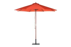 Maui Trädgårdsmöbelset Med Utebord + 8 Utestolar+Parasoll