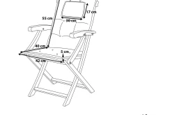 Maui Trädgårdsmöbelset Med Utebord+8 Utestolar
