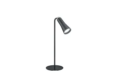 Maxi LED Bordslampa mattsvart uppladdningsbar