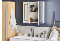 Mazarredo Badrumsskåp 60 cm Spegel med LED-belysning