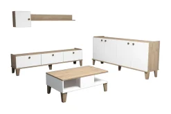 Möbelset för vardagsrum 35x178 cm 2 Delar