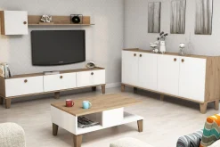 Möbelset för vardagsrum 35x178 cm 2 Delar