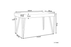 Mcgetrick Matbord 130x80 cm
