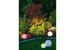 Melo solar boll + spjut 28cm RGBW