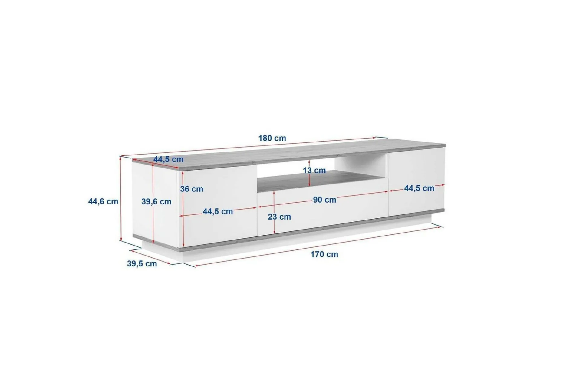 Meni Tv-bänk 180 cm