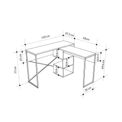 Menora Skrivbord 110 cm