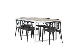 Merlo Matgrupp Utomhus + 6 Utestolar