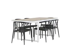 Merlo Matgrupp Utomhus + 6 Utestolar