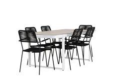 Merlo Matgrupp Utomhus + 6 Utestolar
