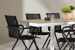 Merlo Matgrupp Utomhus cm Rektangulär med 6 Alina Utestolar