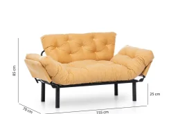 Mezonzo 2-sits Bäddsoffa