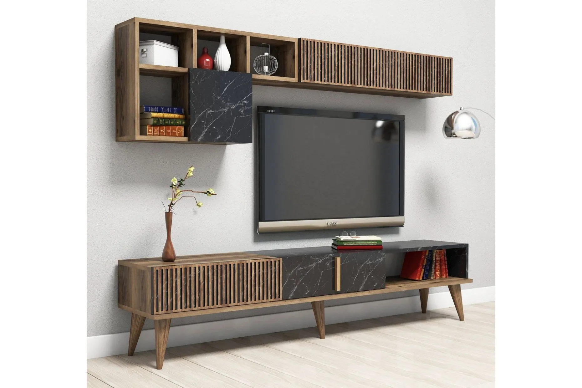 Millay TV-Möbelset 180 cm