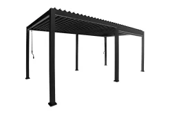 Mirador Paviljong 3x6xH2,5m Mör kgrå