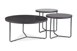 Misovarda Satsbord 80 cm Runt 3 Bord