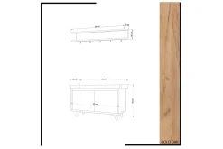 Mod Design Skoskåp/Hatthylla