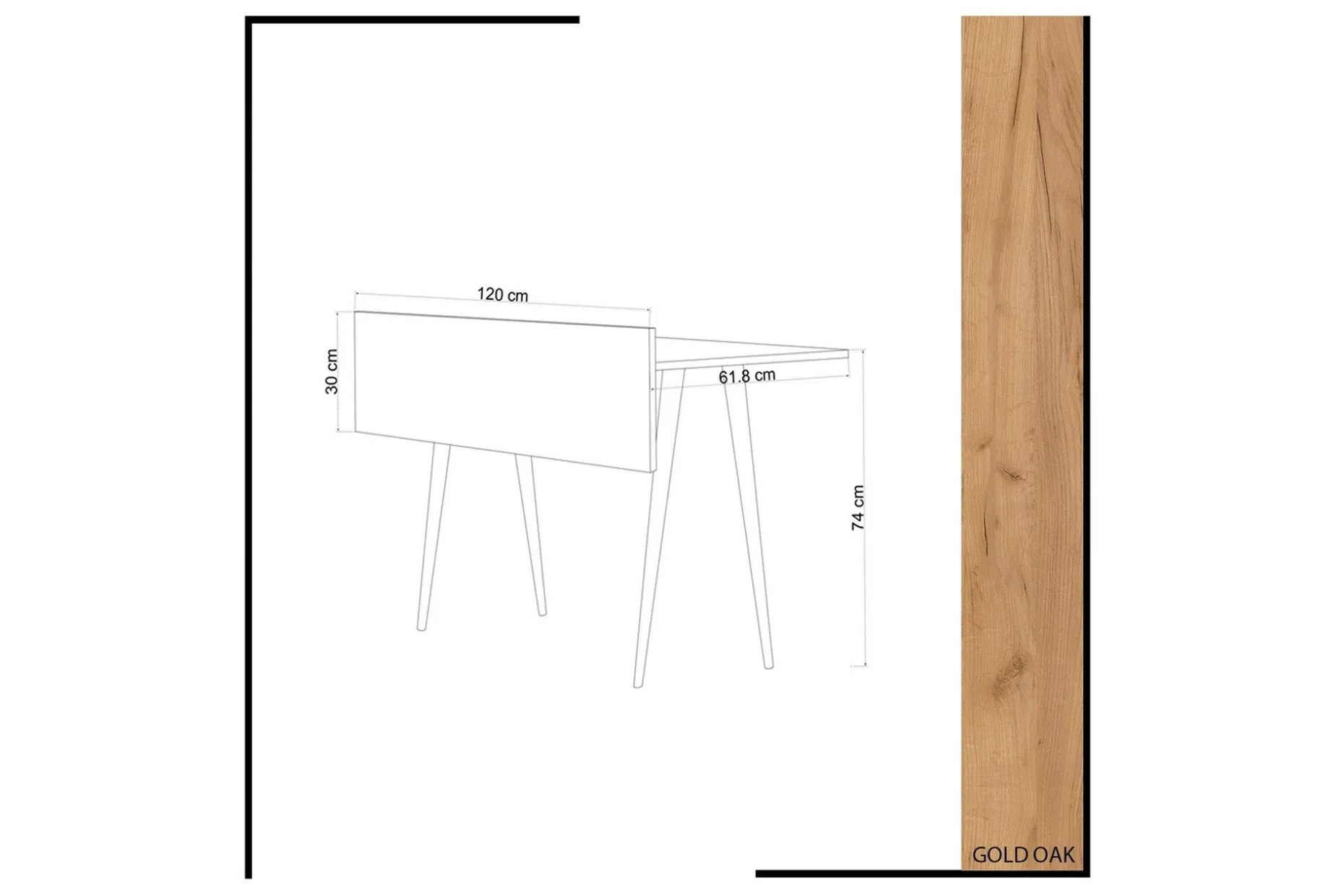 Mod Design Skrivbord 120 cm