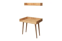 Mod Design Skrivbord 90 cm med Förvaring Vägghylla
