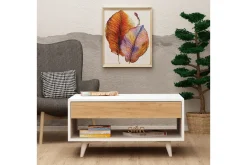 Mod Design Soffbord 80 cm med Förvaring Låda + Hylla