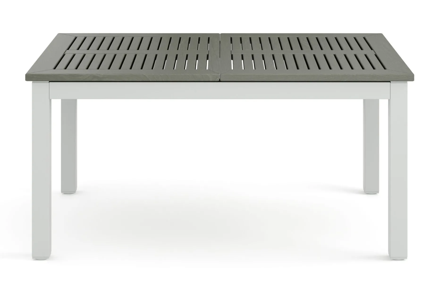 Monaco rektangulärt förlängningsbart bord utomhus med iläggsskiva 150-250x90 cm i aluminium/metall/plast