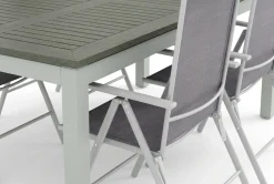 Monaco utomhus matgrupp förlängningsbart 210/310x90 med 6 Maggie positionsstolar