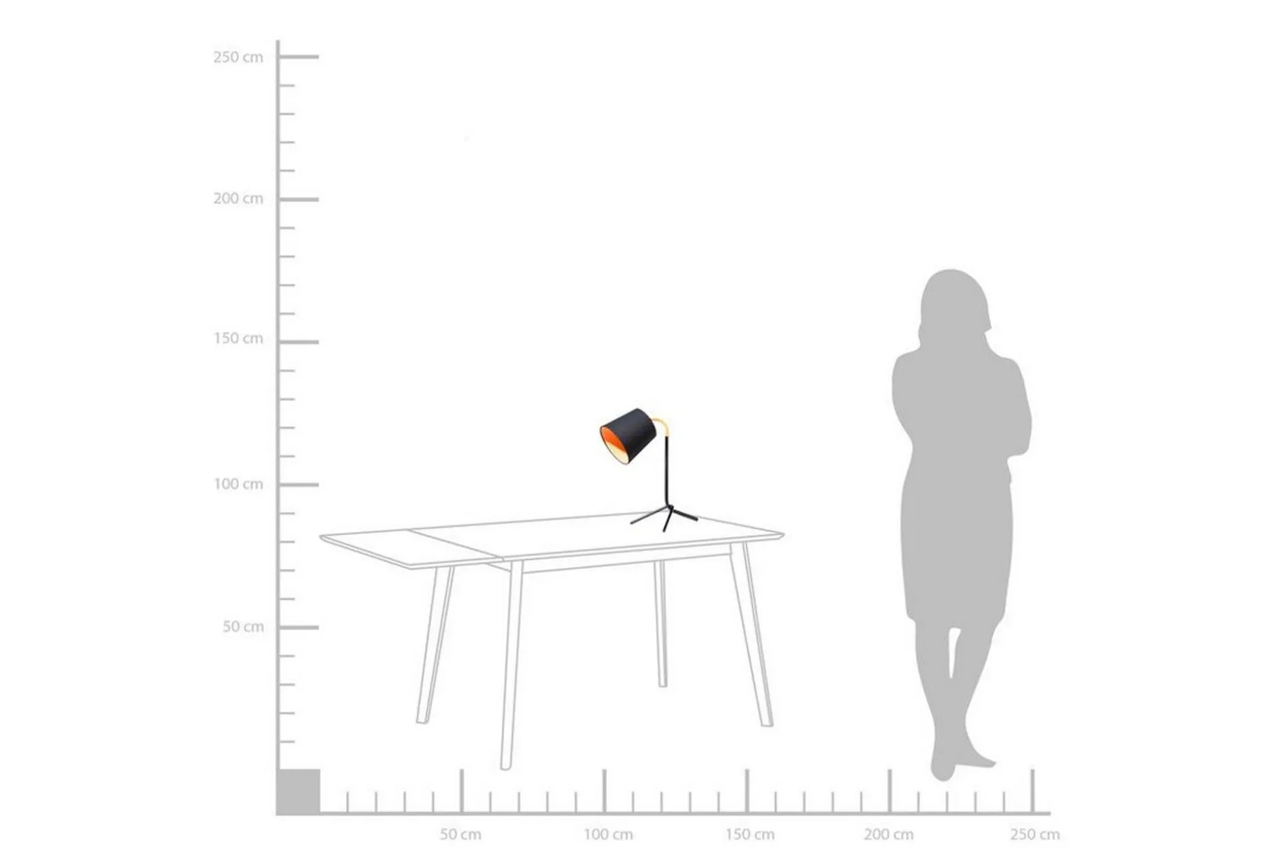 Mooki Bordslampa 28 cm