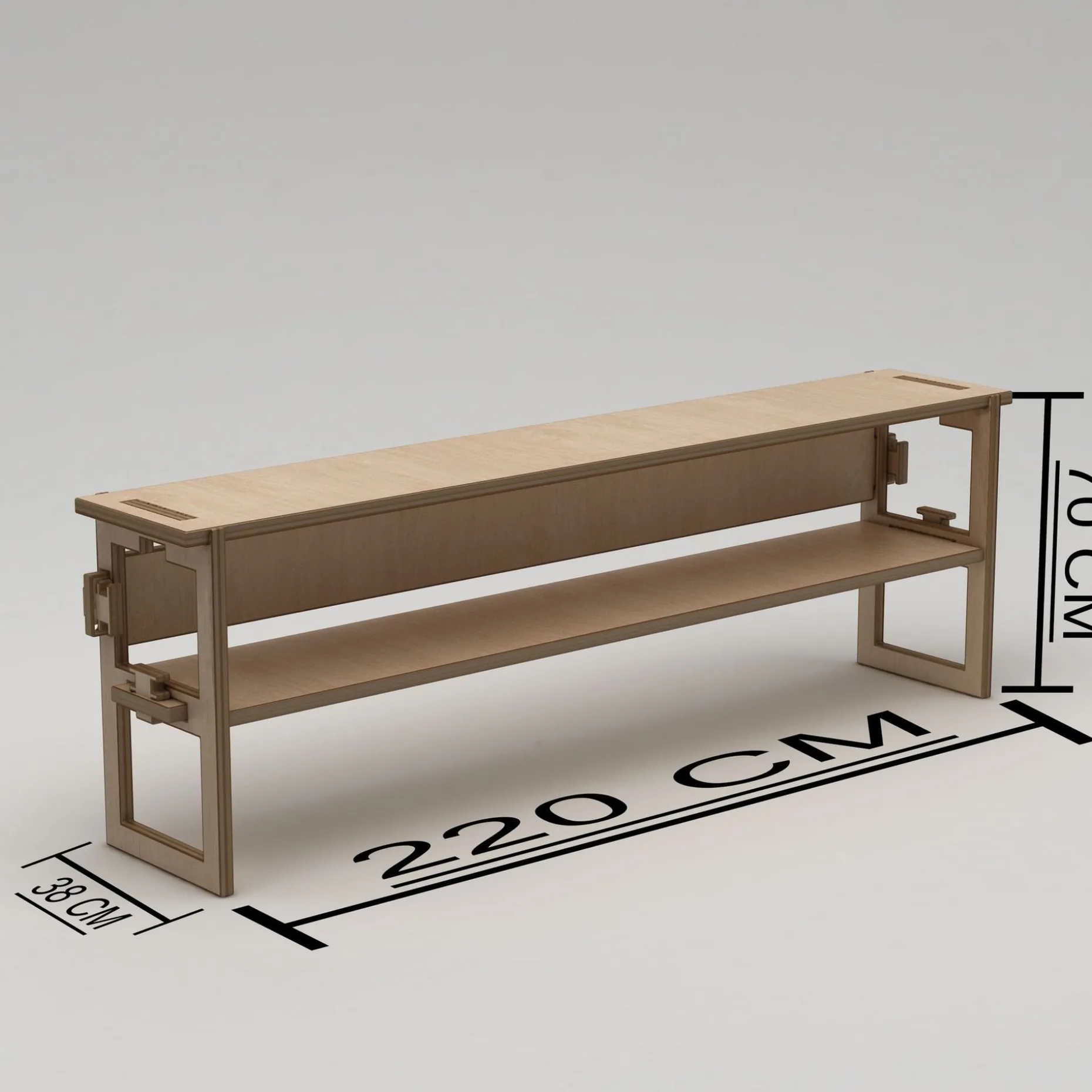 Mopira TV-bänk 220 cm