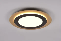Morgan LED Plafond 45 cm mattsvart/ guld