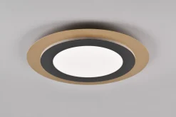 Morgan LED Plafond 45 cm mattsvart/ guld