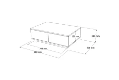 Najar Soffbord 90 cm