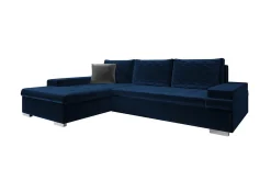 Naoma 3-sits Hörnbäddsoffa Dark blue
