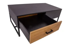 Nauerna Soffbord 110 cm med Förvaring 2 Lådor