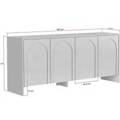 Nelora Konsolbord 180 cm