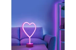 Neon-Hjärta Just Light Dekorationslampa
