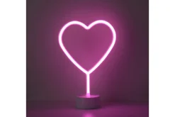 Neon-Hjärta Just Light Dekorationslampa