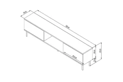 Neyra Tv-bänk 180 cm